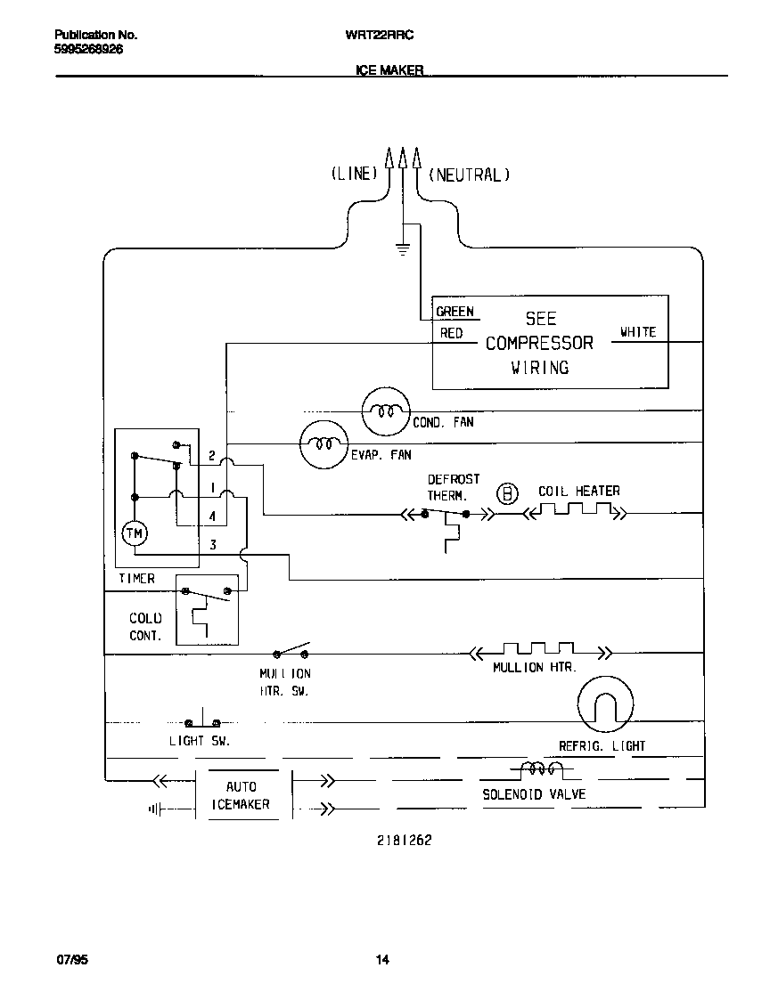 ICE MAKER WIRING DIAGRAM