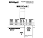 Frigidaire FRT22TGCD1 cover diagram