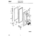Frigidaire FRS22XGCB1 refrigerator door diagram