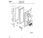 Frigidaire FRS28XGCD1 refrigerator door diagram