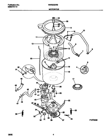Motor/tub