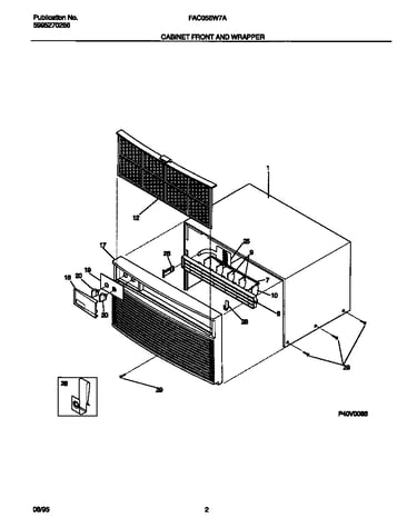 Cabinet front & wrapper