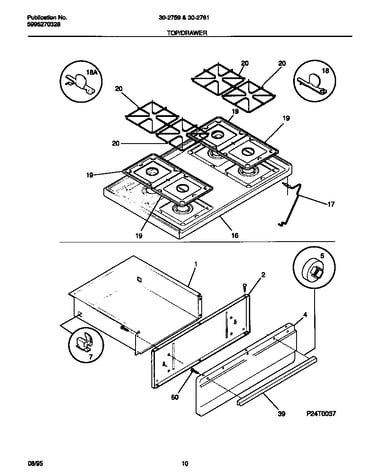 Top/drawer