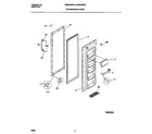 Universal/Multiflex (Frigidaire) MRS22WRCW1 refrigerator door diagram
