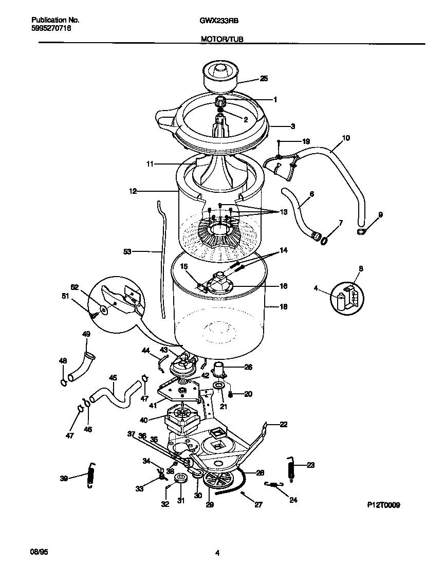 MOTOR/TUB