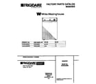 White-Westinghouse WWS445RBW0 cover diagram