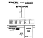 Frigidaire FRS22WRCW1 cover diagram