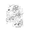 Frigidaire FRS22WRCD1 ice maker diagram
