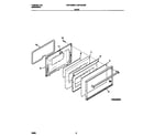 Gibson GEF322WBDC door diagram