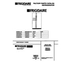 Frigidaire FRS26WRCW1 cover diagram