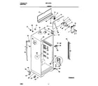 Universal/Multiflex (Frigidaire) MRT16PNCD0 cabinet diagram