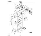 Universal/Multiflex (Frigidaire) MRT18DNCD1 cabinet diagram