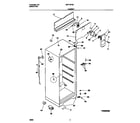 Universal/Multiflex (Frigidaire) MRT18FNCD1 cabinet diagram