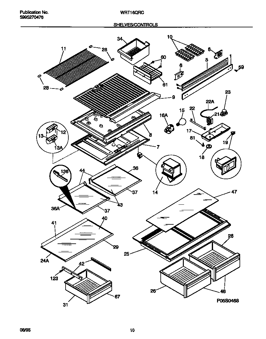 SHELVES/CONTROLS