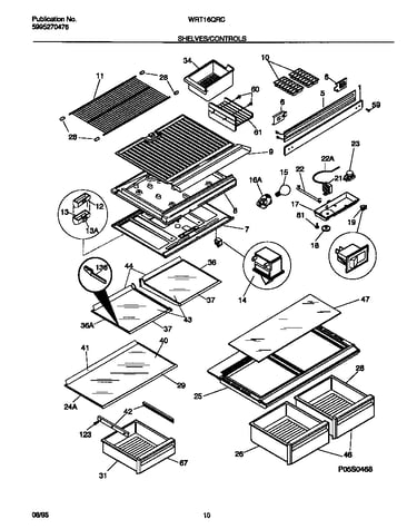 Shelves/controls