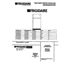 Frigidaire FRT24TGCW1 cover diagram