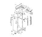 Universal/Multiflex (Frigidaire) MRT18TRCW0 cabinet diagram