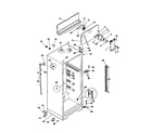 Universal/Multiflex (Frigidaire) MRT16RNCW0 cabinet diagram