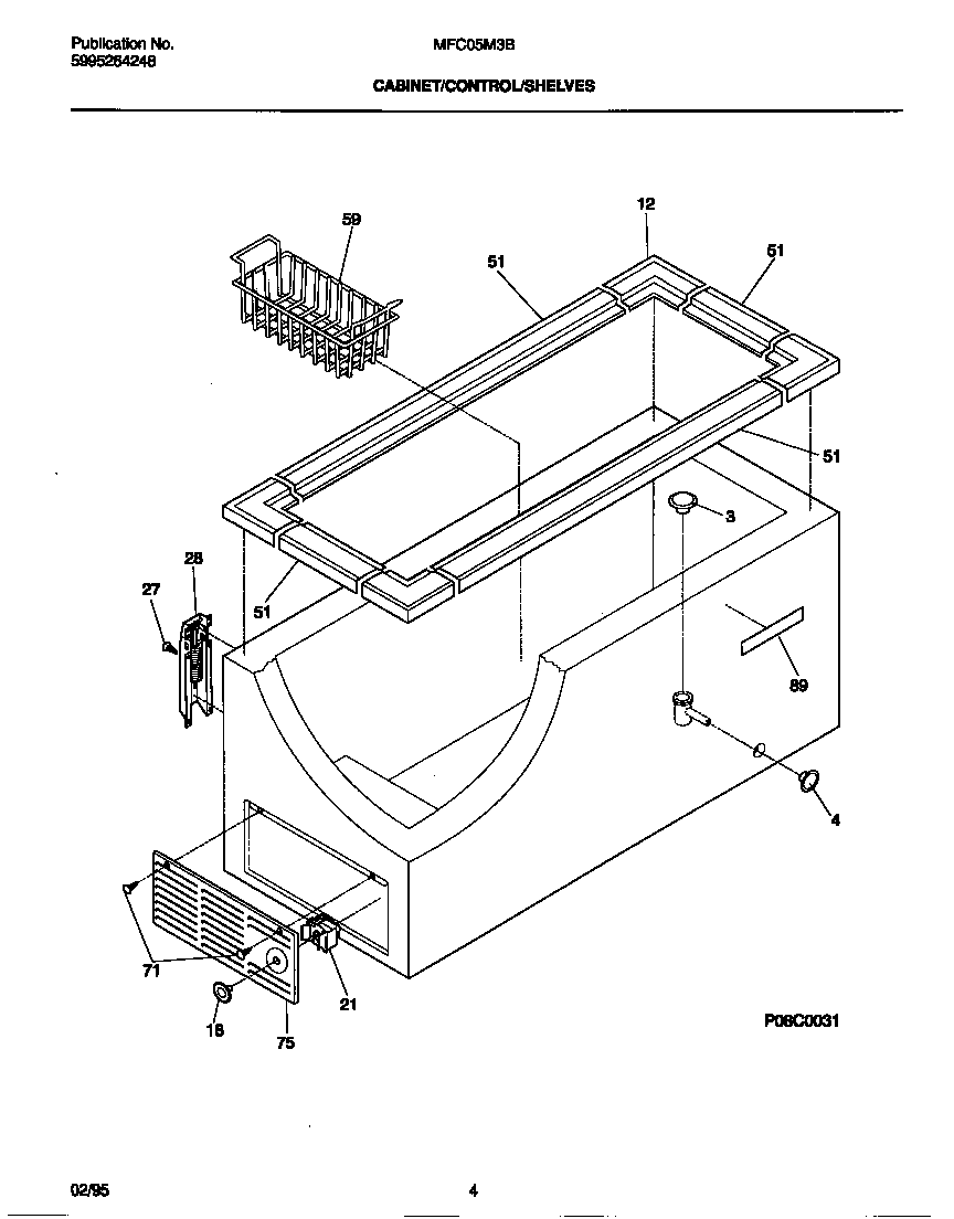 CABINET/CONTROL/SHELVES