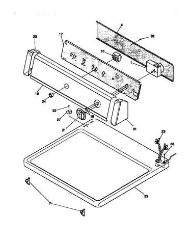Controls/top panel