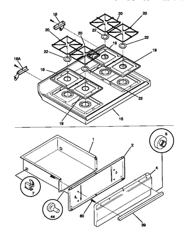 Top/drawer