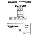 Tappan TGF335BCDA cover diagram