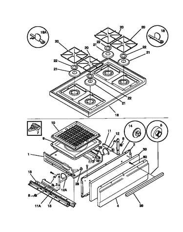 Top/drawer
