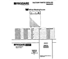 White-Westinghouse WWX233YBW2 cover diagram