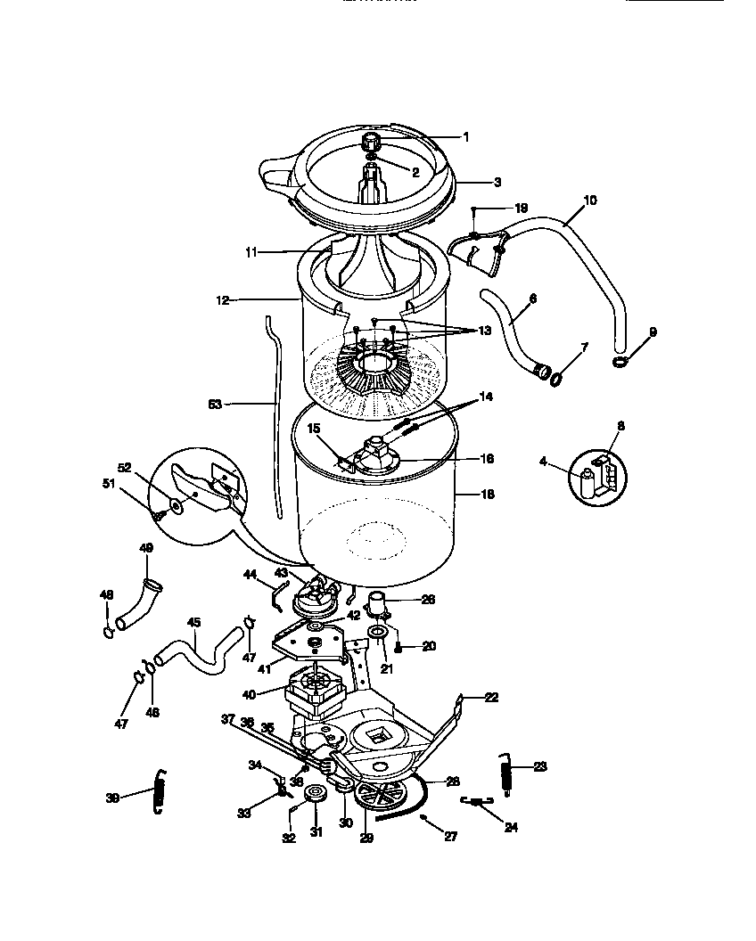 MOTOR/TUB