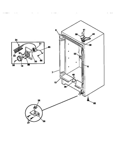 Cabinet/control/shelves