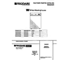 White-Westinghouse WWX443YBW3 cover diagram