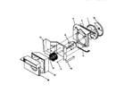 Frigidaire FAC083W7A5 air handling parts diagram