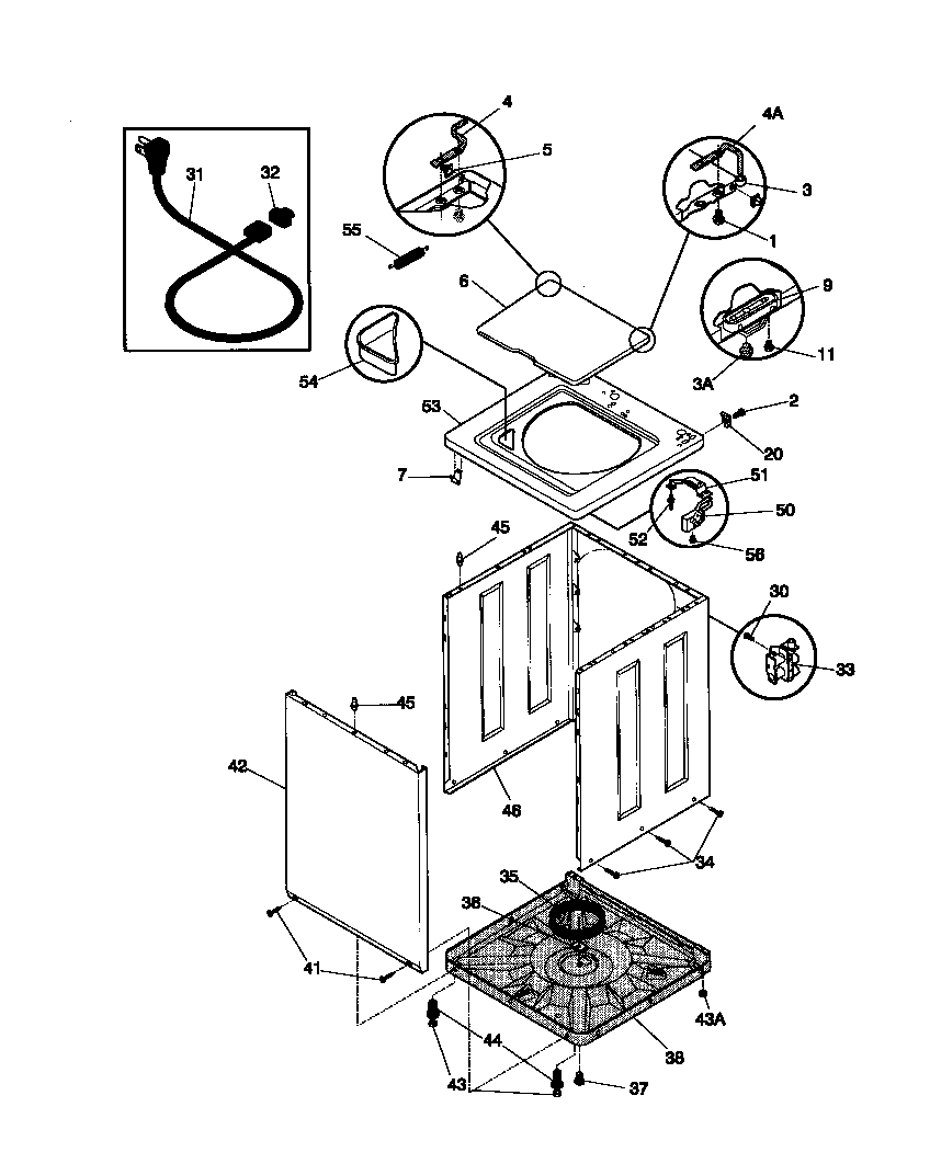 Cabinet/top