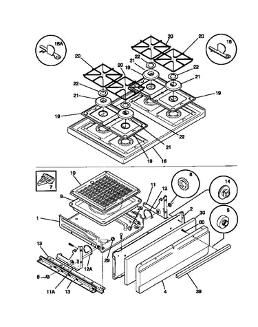 Top/drawer