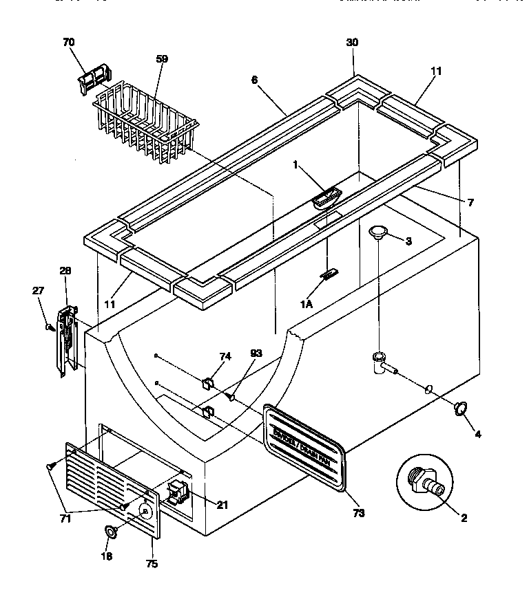 Cabinet/control/shelves