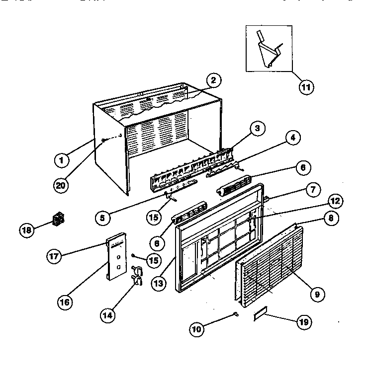Cabinet/front/wrapper