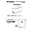 Universal/Multiflex (Frigidaire) MFC20M4BW5 cover diagram