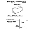 Universal/Multiflex (Frigidaire) MFC23M4BW5 cover diagram