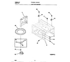 Tappan TEB794CBSB cavity and turntable diagram