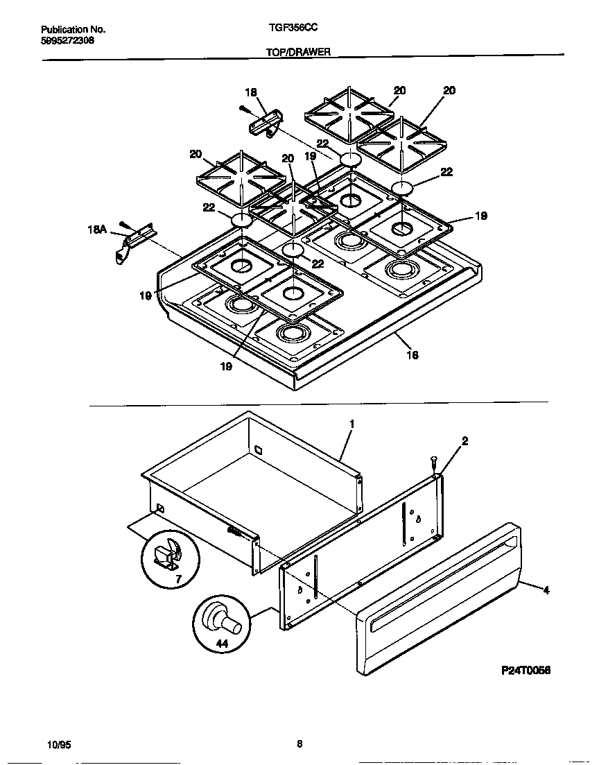 Top/drawer