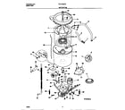 Frigidaire F21C235CS1 motor/tub diagram