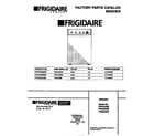 Frigidaire FWX433RBS3 cover diagram