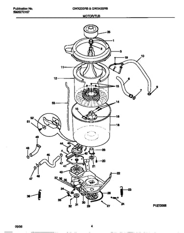Motor/tub