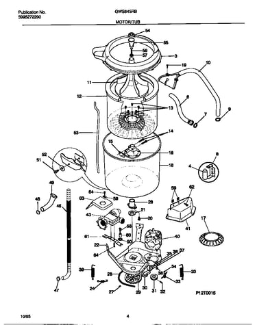 Motor/tub