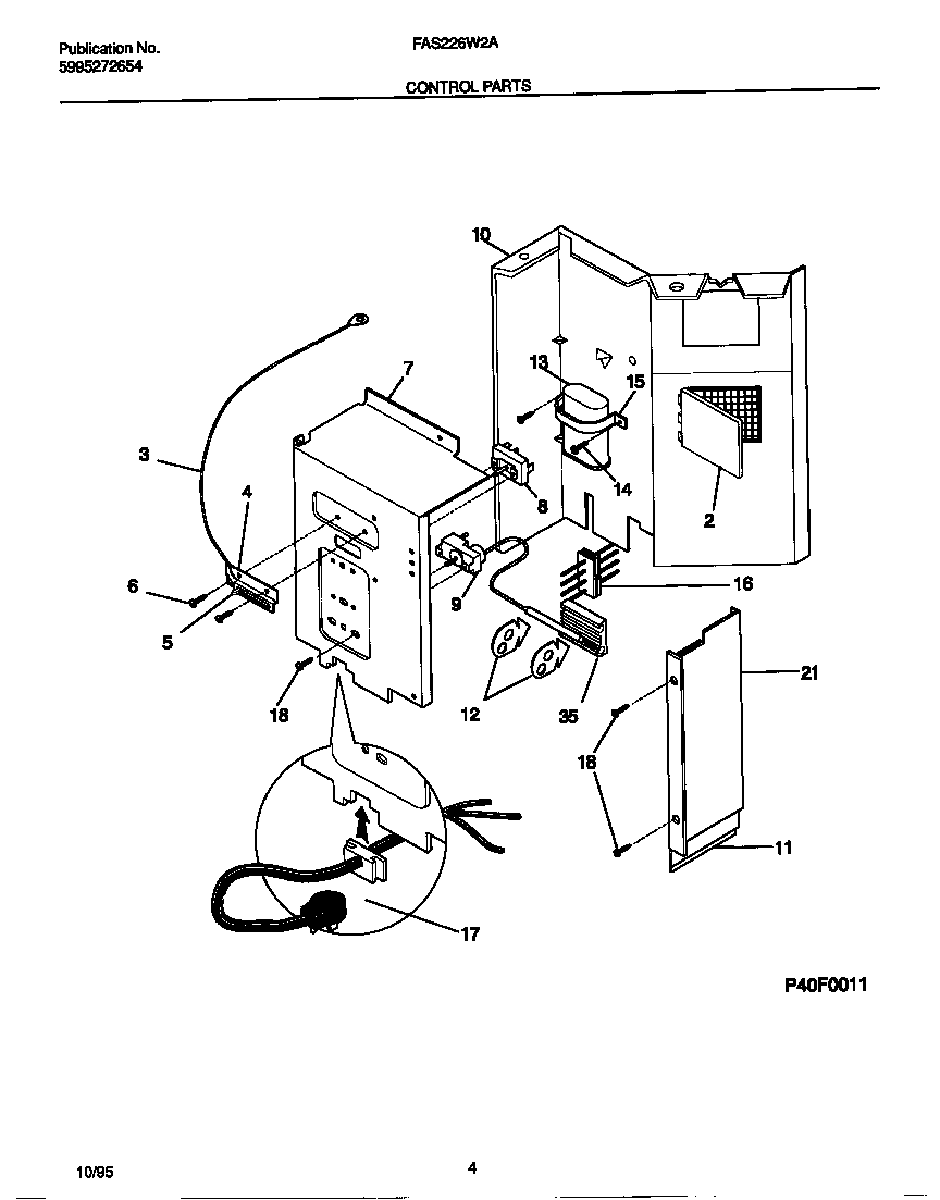 Control parts