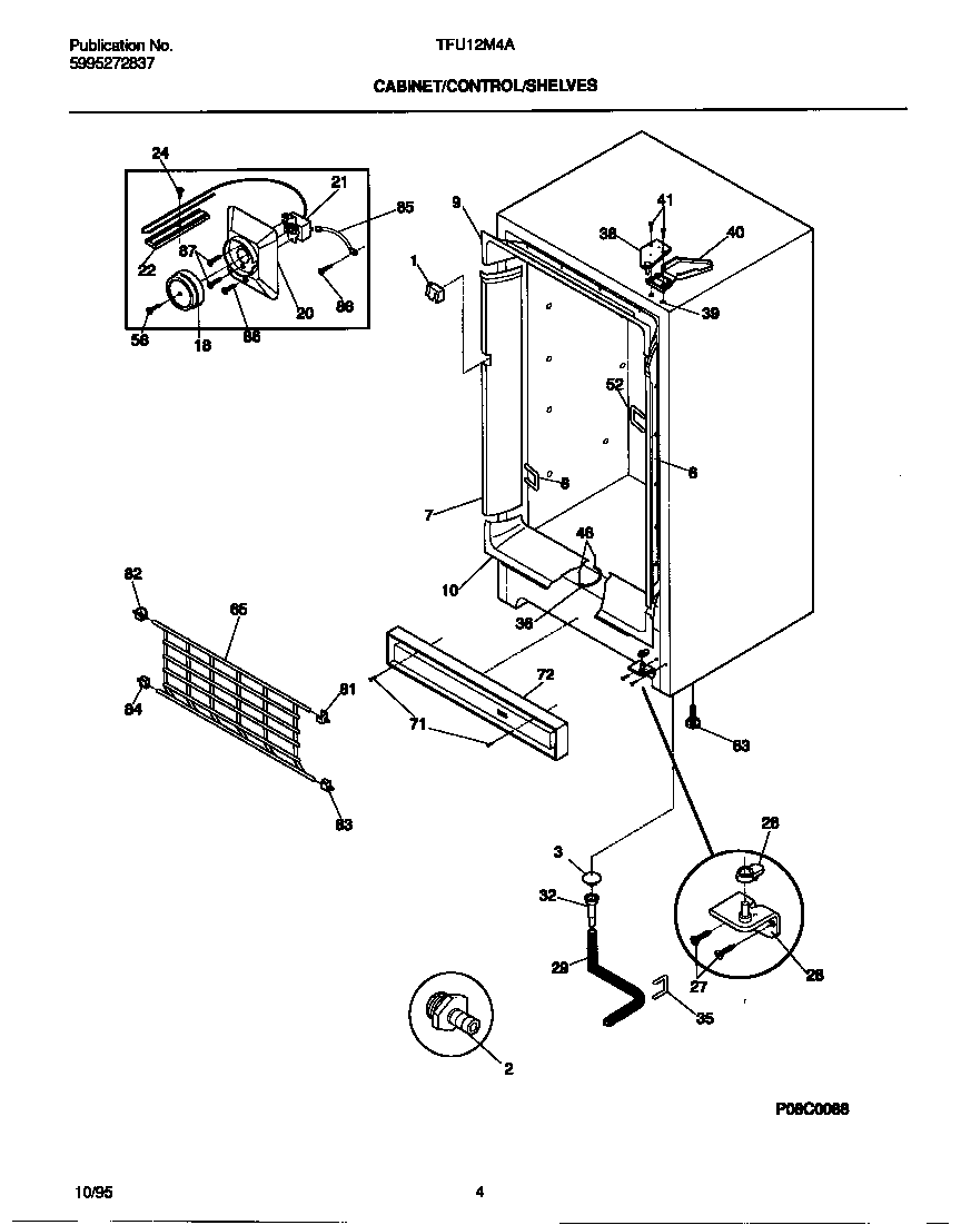 CABINET/CONTROL/SHELVES