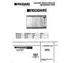 Frigidaire FMT116U1B0 cover diagram