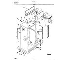 Universal/Multiflex (Frigidaire) MRT21GNCW1 cabinet diagram