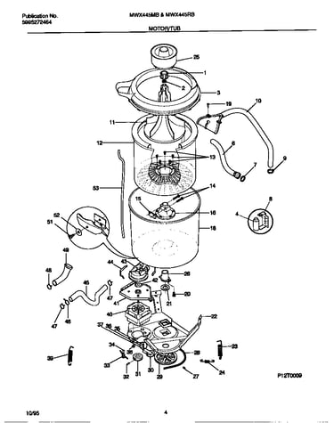 Motor/tub