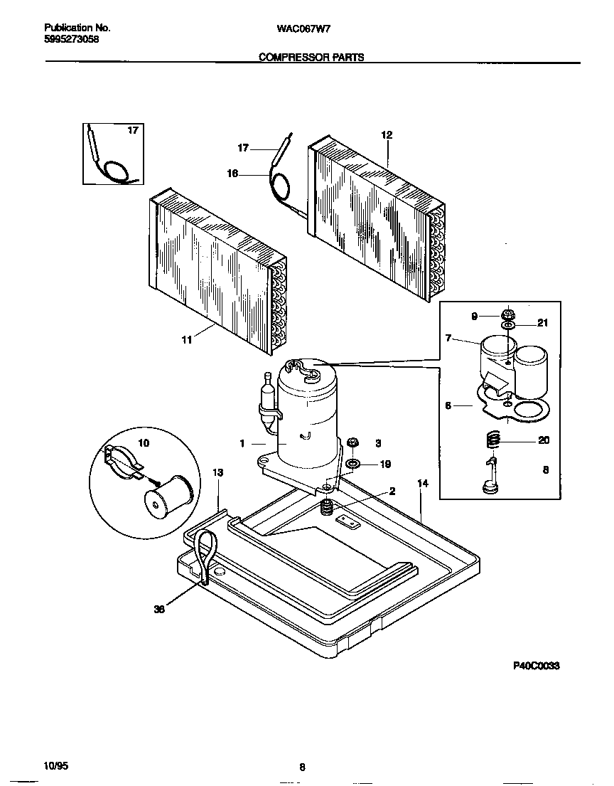 Compressor parts
